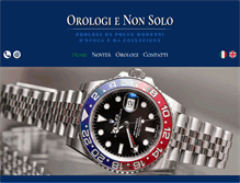 Tablet Screenshot of orologienonsolo.com